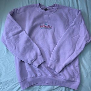 Walt Disney world castle logo crewneck sweatshirt